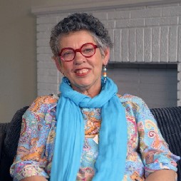 Recipient Jenny Nixon smiling at camera