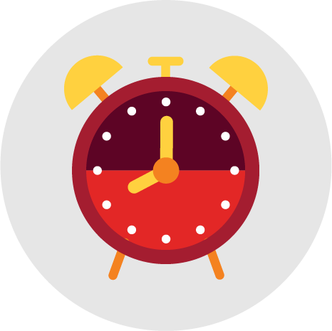 icon of a clock