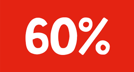 60%