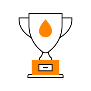 illustration of a trophy