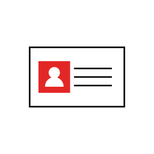 icon of a donor card