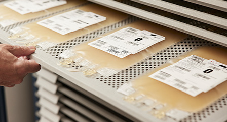 image of bags of platelets on rocker