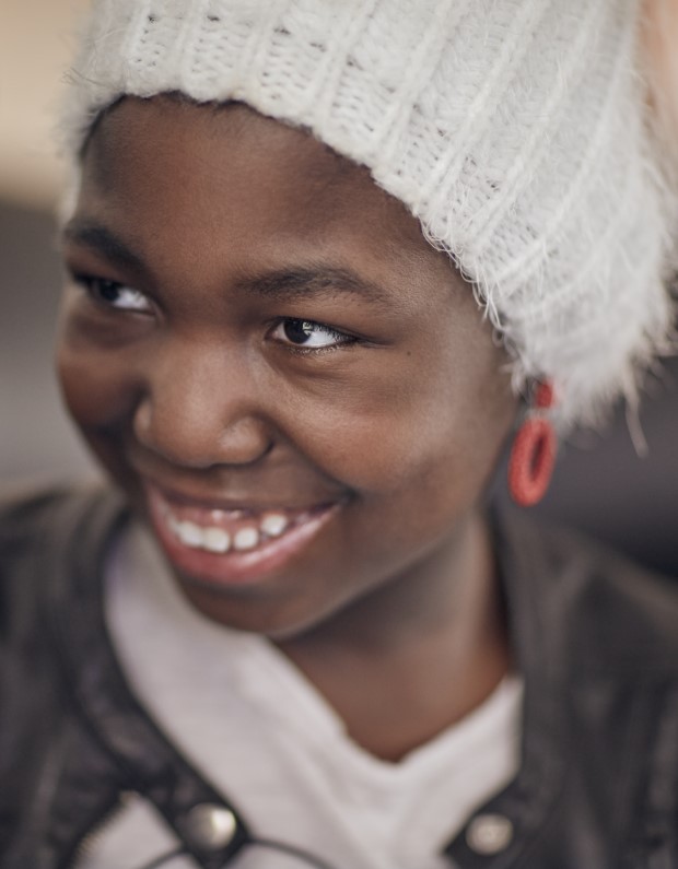 Before she had a stem cell transplant, Mapalo needed monthly blood treatments to fight debilitating sickle cell anaemia.