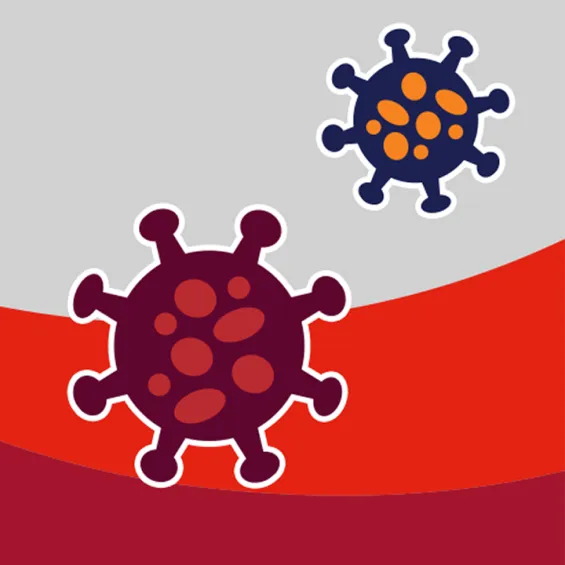 illustration of a virus