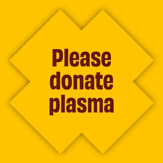 please donate plasma