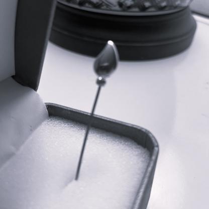 A milestone donation pin
