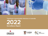 Transfusion-transmissible infections in Australia 2022 Surveillance report