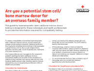 image of stem cell donor guide