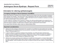 Autologous Serum Eyedrops request form thumbnail