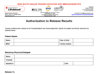 NSW Authorisation to Release Results image