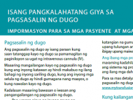 General guide to blood transfusion - Filipino