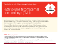 Image of high volume FMH information sheet