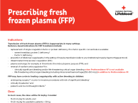 Prescribing Fresh Frozen Plasma