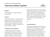 Treponema pallidum (syphilis)