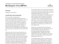 A transfusion focused infectious disease factsheet on Monkeypox virus (MPXV).