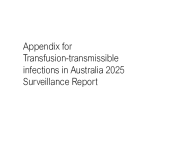 Image of 2025 surveillance report appendix