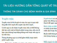 General guide to blood transfusion - Vietnamese