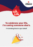 gift of life card just because