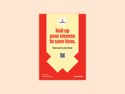 thumbnail of poster with roll up your sleeves written on it