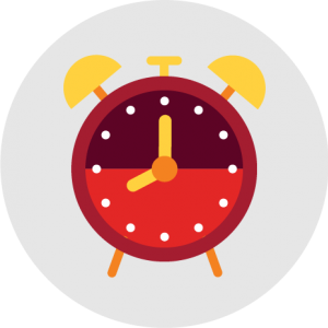 icon of a clock