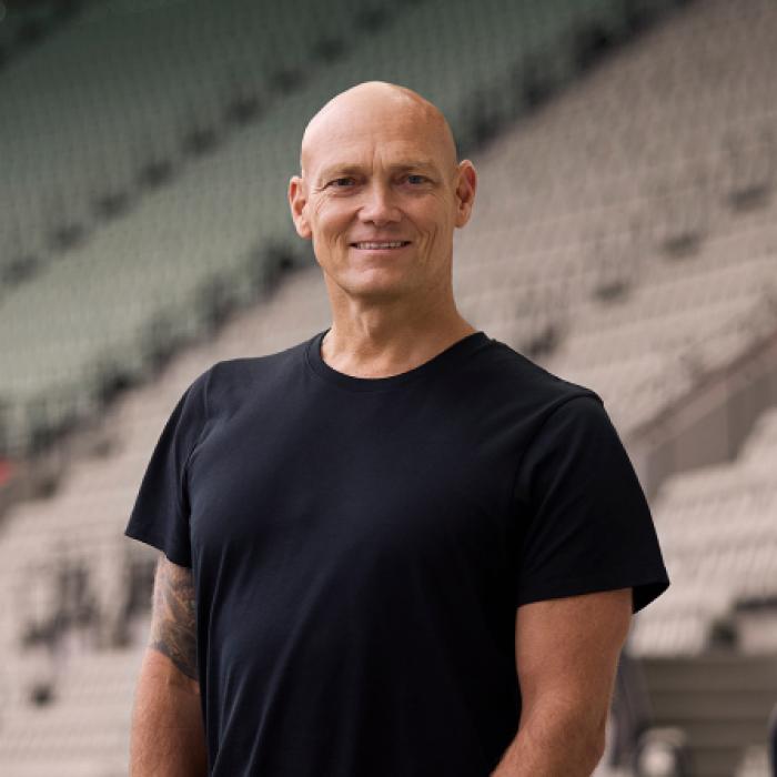 photo of michael klim smiling to camera