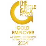 circle back initiative 2024 gold employer logo