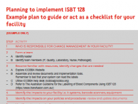 ISBT128 A4 Implementation Plan Example