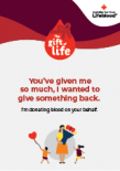 gift of life card for mothers day